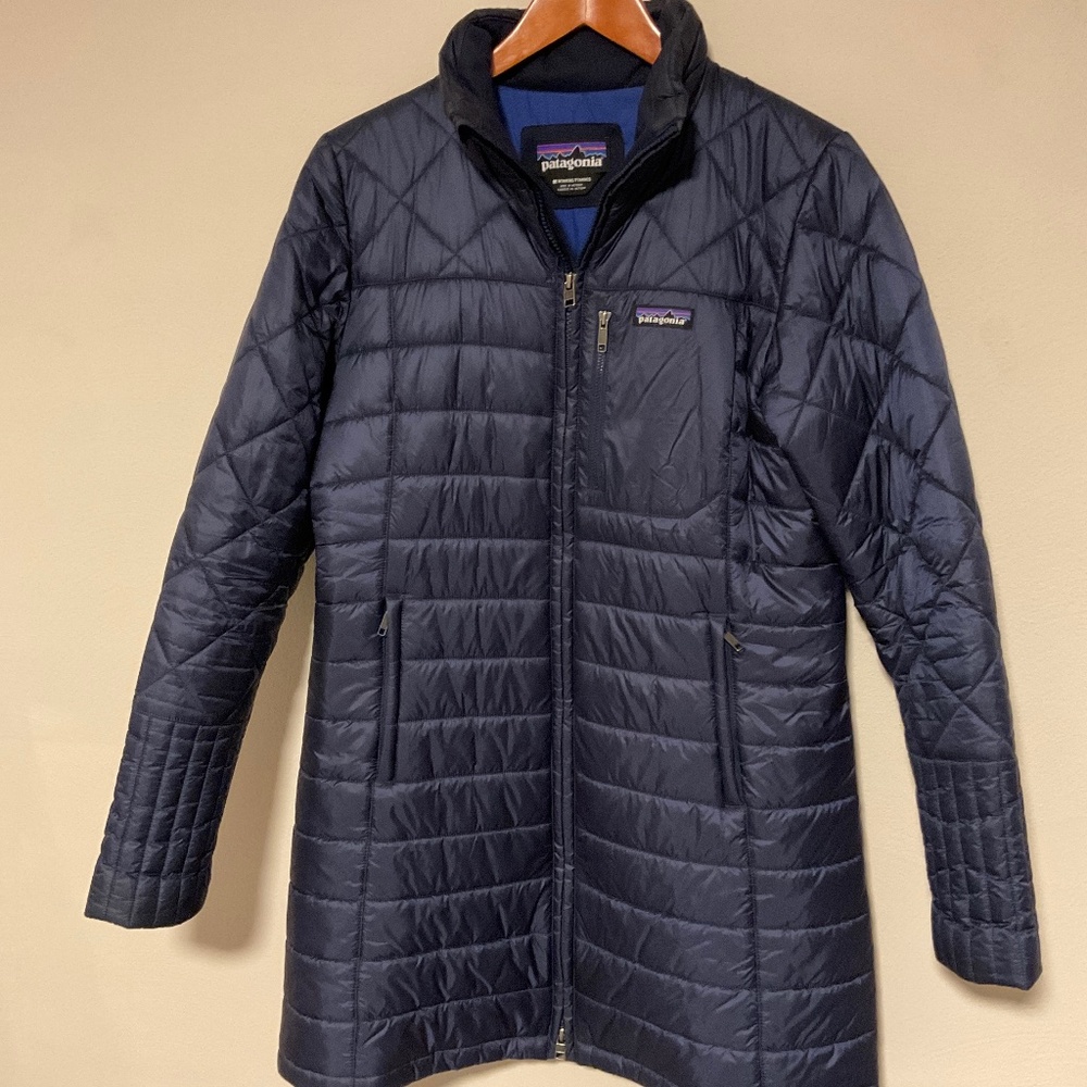 Patagonia Radalie Parka Coat Navy Medium